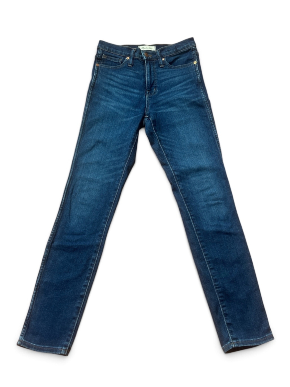 Madewell 10" High-Rise Skinny Jeans Blue Size 25
